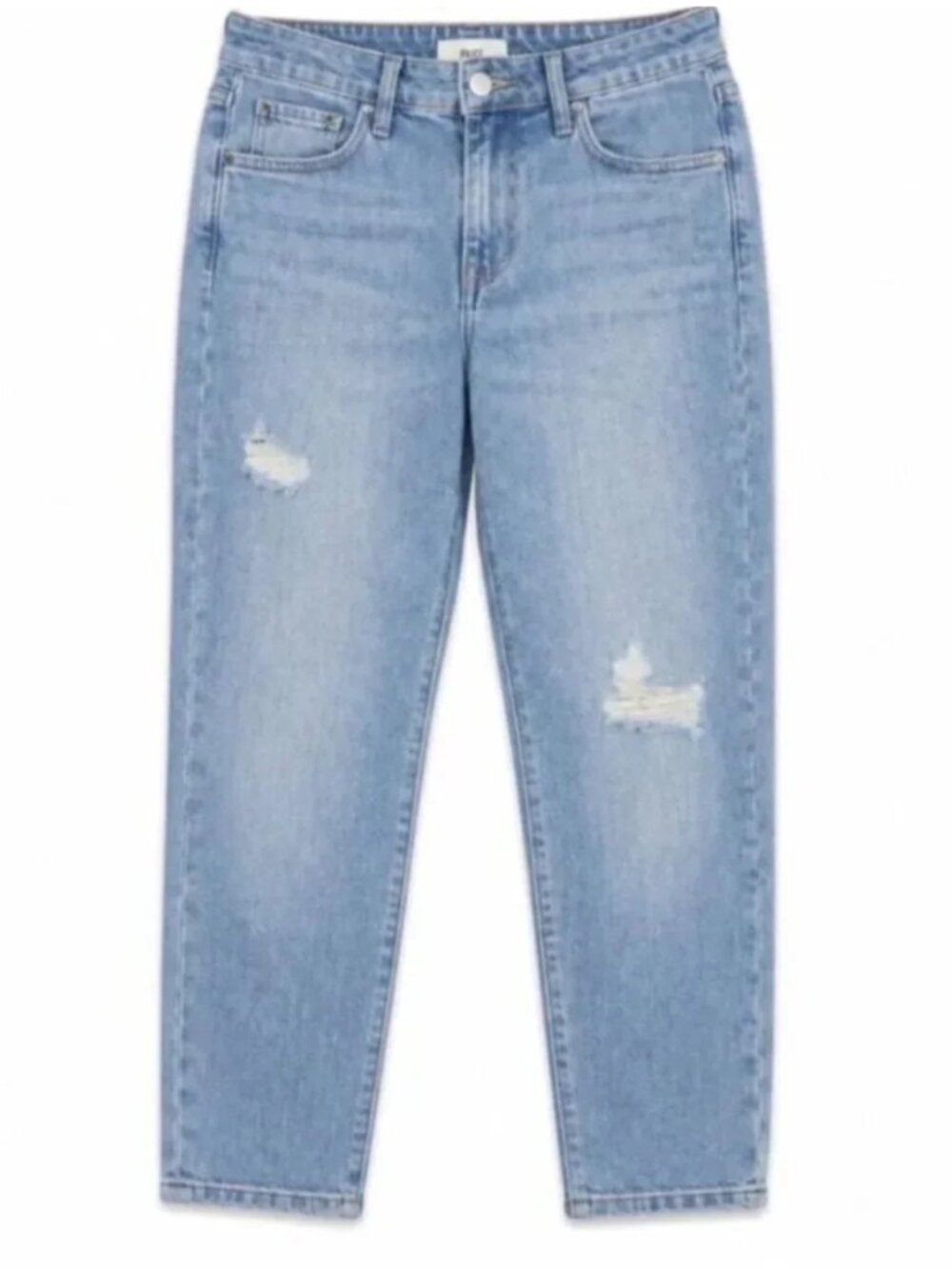 Lucky Brand Brooke Cropped Distressed Jeans
